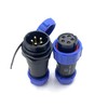 SP21 5 Pin Industrial Plug, IP68 Waterproof Aviation Plug, Straight