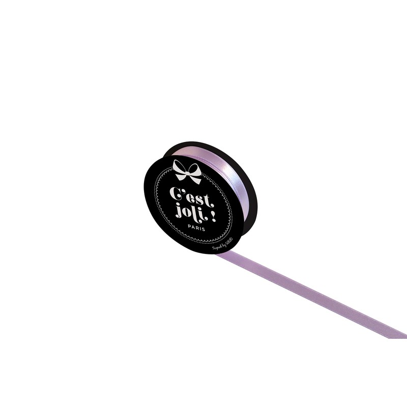 C'est Joli! Double Sided Satin Fir Green 10 mm