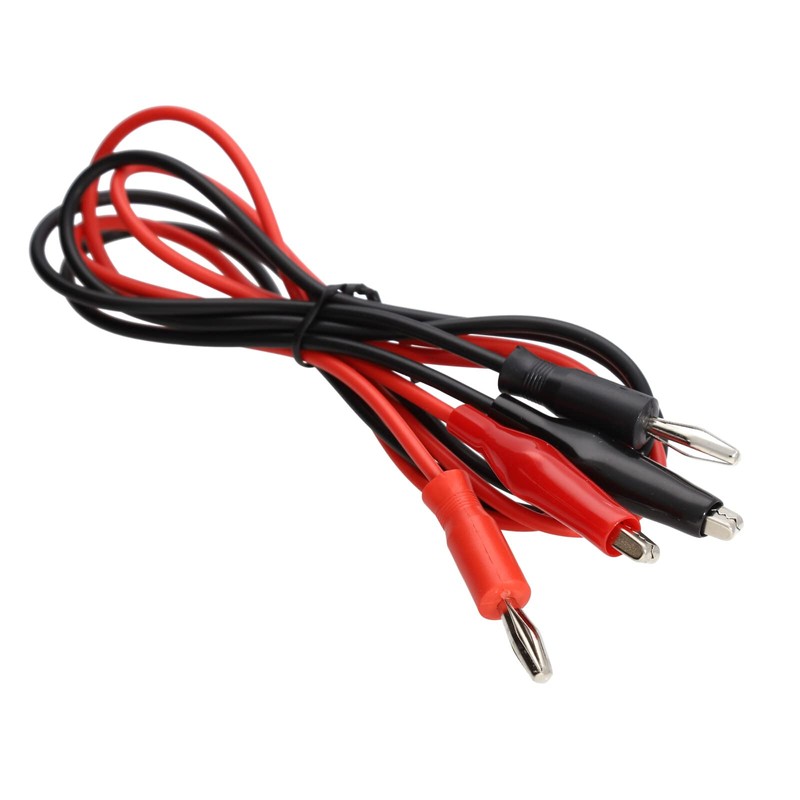 kenable Multimeter 30V 4mm Banana Plug and Crocodile Test Leads