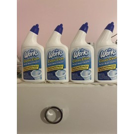 The Works Classic Toilet Bowl Cleaner - 4 Pack For $22.99 Free Shipping