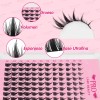 Extensiones De Pestañas Kit Efecto Manga Anime Mixto Lash