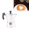 Stovetop Coffee Maker Coffee Boiler Pot Aluminum Octagonal Shape for