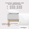 Schlafgut Pure Fitted Sheet 90 x 200 cm to 100