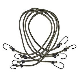 Trespass Bungeecords 4 Pack 6mm x 76cm