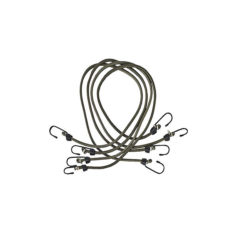 Trespass Bungeecords 4 Pack 6mm x 76cm