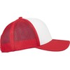 Flexfit Standard Retro, red/wht/red, One Size