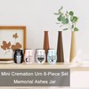 Aluminium Mini Urns - Set of 8, Color Small Keepsake