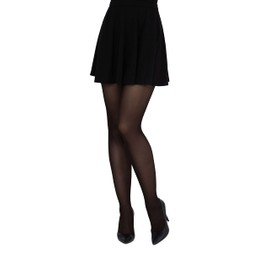 LORES Women's Opaque Tights 60 Denier Classic Matt Plain Durable Microfibre Full Stockings [Made in Italy], mocha