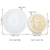 Tone Fun Sun and Moon face Shape Candle Silicone Molds