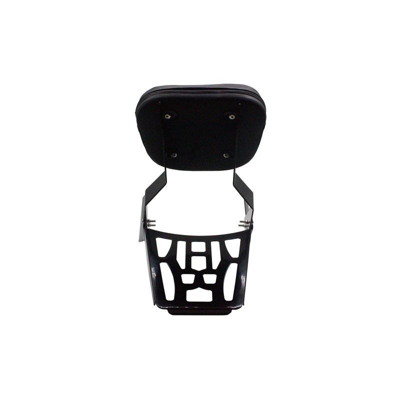 YHMOTO Passenger Sissybar Backrest with Luggage Rack Fits for Honda