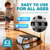 Strongest Home Heavy Duty Door Stopper Wedge 2-Pack Chrome –