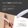 Lynis-Nailshop.de Professional Nail File for Gel Nails 100/180 Grit Zebra
