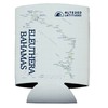 Coastal Classics Eleuthera Bahamas Nautical Chart Can Cooler (4-Pack)