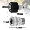 Tool Daily Pressure Washer Adapter Set, Quick Connect Kit, M22