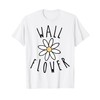 Introvert Wallflower Rounded Text Poster T-Shirt