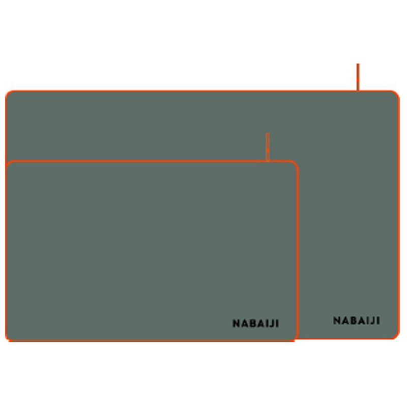 Decathlon Nabaiji Ultra Compact Microfiber Bath Towel Khaki Green X-Large