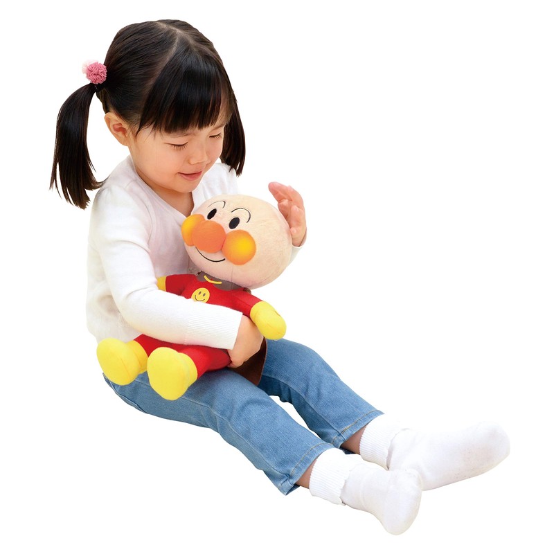 アンパンマン おしゃべりするよ! ほっぺほんわりNEWおやすみアンパンマン 160×275×140mm