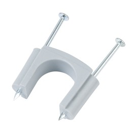 Gardner Bender GSE-505 Polyethylene Service Entrance Cable Strap Staple, 5/8", Grey