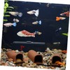Kisangel Floating Fish Aquarium Decoration Adorable Ceramic Fish Tank Ornament