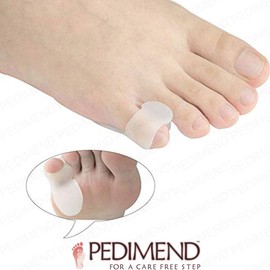 PEDIMEND Toe Bunion Corrector Pads (1PAIR - 2PCS) | Bunionette Protector | Tailor's Bunion Protector | Gel Toe Cushion Guard | for Men and Women | Foot Care