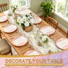 50 Pcs Scalloped Disposable Hand Towels Monogrammed Decorative Paper Napkins