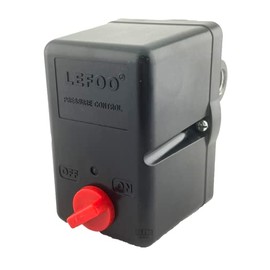 Heavy Duty Air Compressor Pressure Switch 4 Ports Straight Unloader 140-175PSI 26AMP