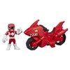 Power Rangers Heroes Shark Cycle & Red Ranger Mini Figure