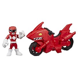 Power Rangers Heroes Shark Cycle & Red Ranger Mini Figure Set
