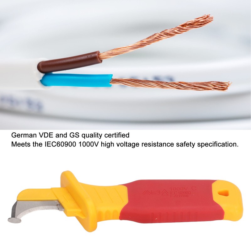 Cable Sheath Stripping Knife 1000V High Voltage Resistance Anti Magnetic