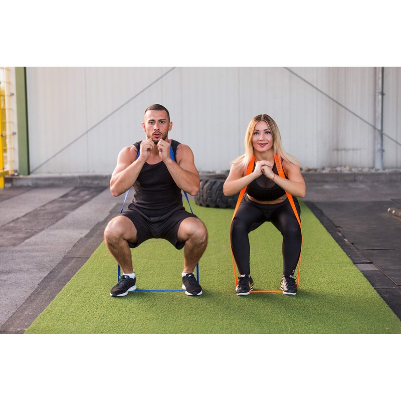 ActiveVikings® Pull-Up Fabric Fitness Bands, Perfect for Muscle Building and