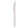 Eco-Products Cutlery for Cutlerease Dispensing System, Knife, 6", White, 960/carton