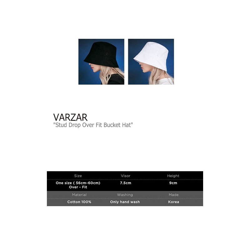 Bazar Bucket Hat VARZAR STUD DROP OVER FIT BUCKET HAT