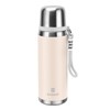Stainless Steel Flask with Cup 700ml/23.6oz Vacuum Insulated Thermo Bottle