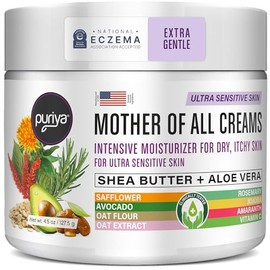 Crema aceptada por la Asociación Nacional de Eczema, loción de avena coloidal para aliviar la piel seca y picazón, ultra suave para niños, adultos,...