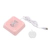 Mini Dishwasher Eco-Friendly Dishwasher Portable ABS Kitchen Safe Valve (Pink)