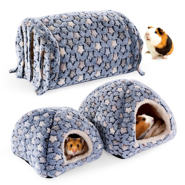 MABOZOO 3 Pack Guinea Pig House Accessories, Washable 2 Guinea
