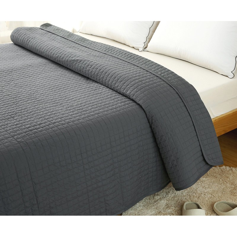 WOLTU 2 x Bedspreads 170 x 210 cm, Bed Throw