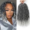 Alicoco Passion Twist Crochet Hair 8 Inch Passion Twist Hair