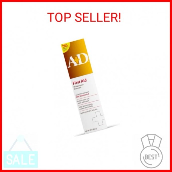 A+D First Aid Healing Ointment - Moisturizing Skin Protectant for