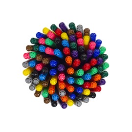 Jovi Thin Felt Tip Pens - 3.0mm Line Width - Washable - Ergonomic Front - Box of 96