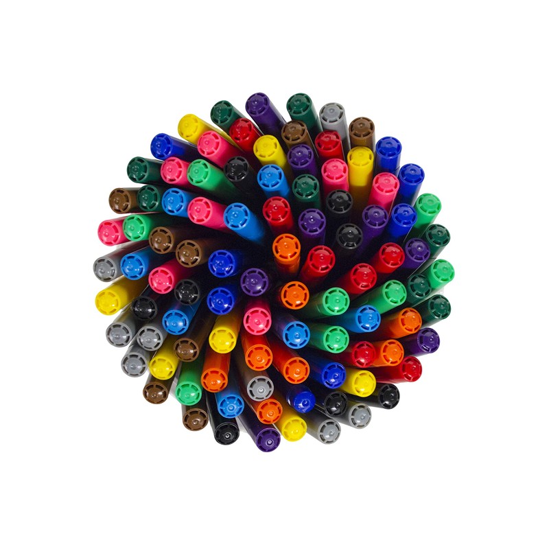Jovi Thin Felt Tip Pens - 3.0mm Line Width -