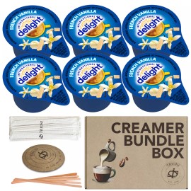 TRIONI Mix and Match International Delight Coffee Creamer Singles Variety (10ct each) - French Vanilla