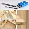 JIZZU 15 pieces angle drill guide drilling aid jig kit,