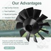 543752001 Blower Fan for Ryobi RY404010 RY404013 RY404014