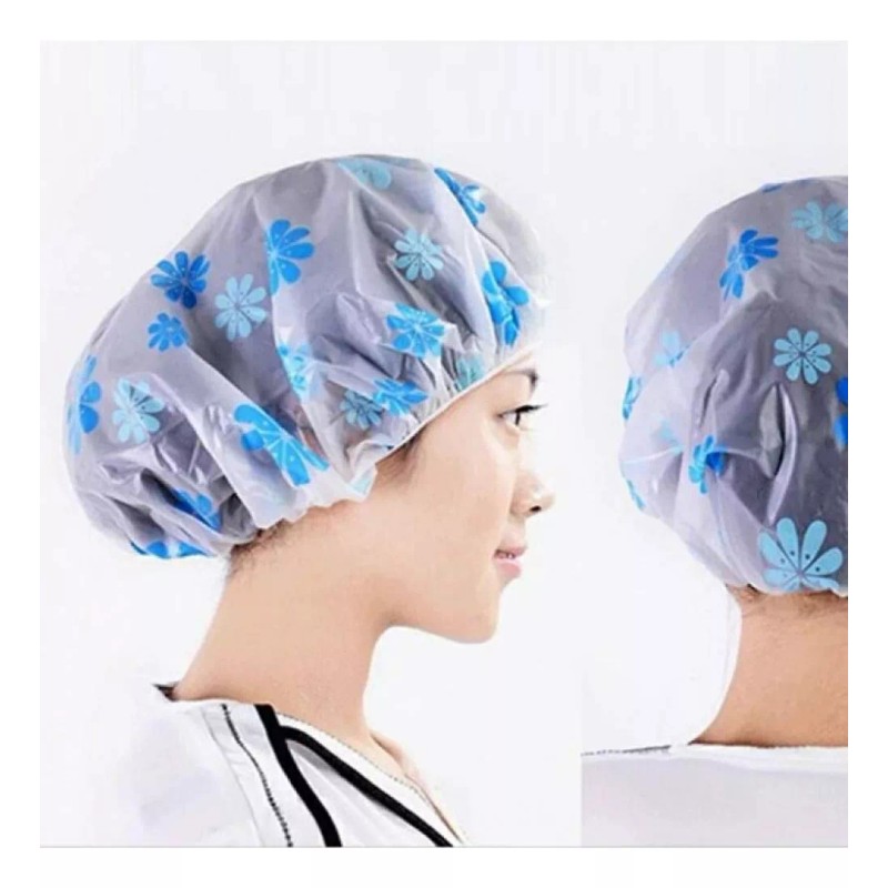 Pengxiaomei Gorros De Ducha, 3 Uds. Gorros De Baño Impermeables