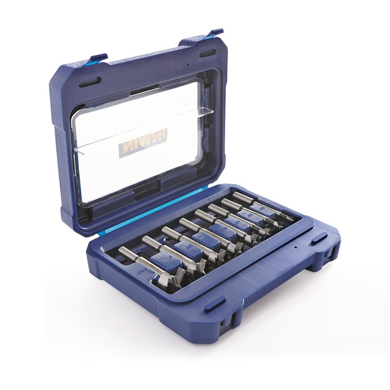 Irwin Tools IRWIN Marples Forstner Bit Set, Wood Drilling, 8