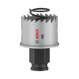 Bosch 1 x Pro Sheet Metal Power Change Plus Hole Saw (for Stainless Steel Sheets, Steel Sheets, Diameter 35 mm, Professional Accessories Drill/Screwdriver)