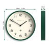 NEWGATE® Number Four Echo Wanduhr | Moderne runde Uhr |