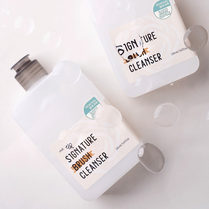 classic nail Miss Milo Signature Brush Cleanser + 30 parts