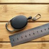 BE-TOOL Retractable Keychain Heavy Duty Carabiner Badge Holder, Tactical ID